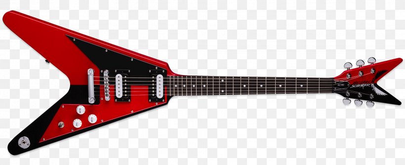 Gibson Flying V Electric Guitar Bass Guitar Dean V, PNG, 1962x800px, Gibson Flying V, Acoustic Electric Guitar, Acoustic Guitar, Acousticelectric Guitar, Bass Guitar Download Free