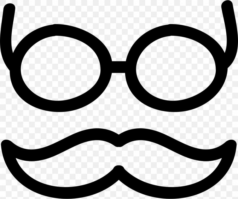 Mustache, PNG, 980x822px, Glasses, Black And White, Drawing, Eyewear, Finger Download Free