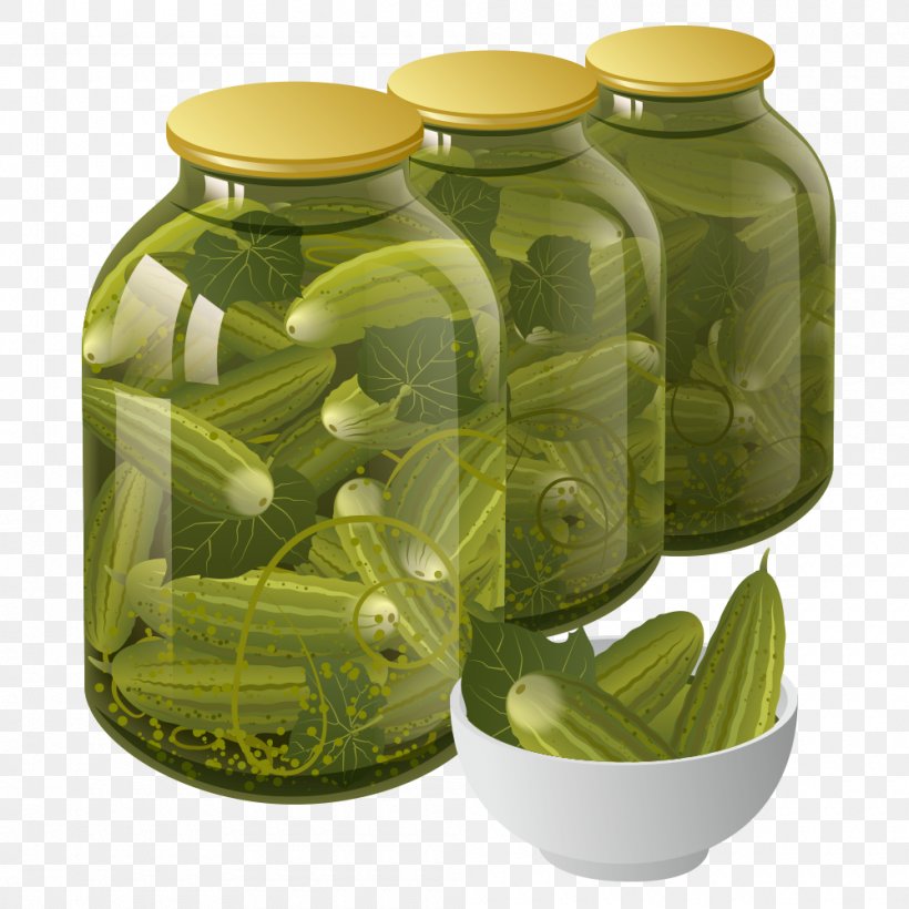 Pickled Cucumber Sushi Tikka, PNG, 1000x1000px, Pickled Cucumber, Bottle, Cooking, Cucumber, Food Download Free