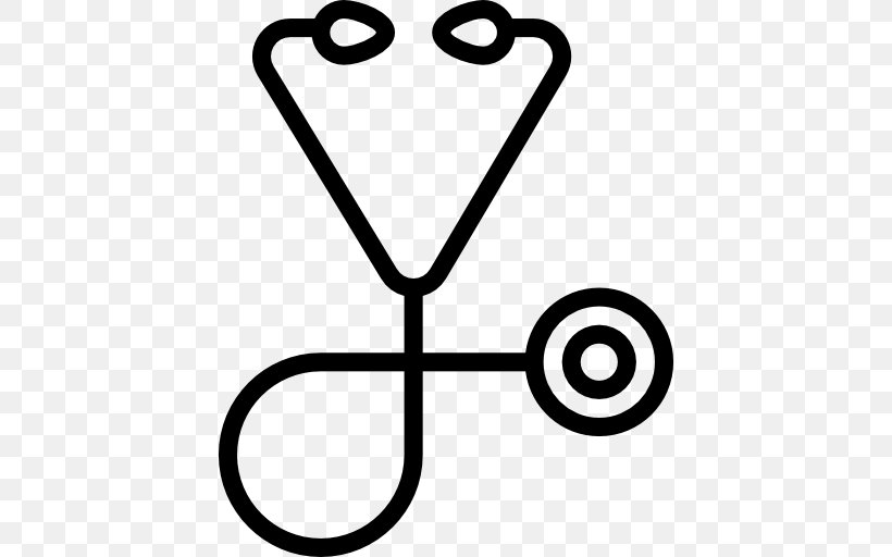 Stethoscope Medicine Health Care Physician Patient, PNG, 512x512px, Stethoscope, Area, Black And White, Body Jewelry, Cardiology Download Free