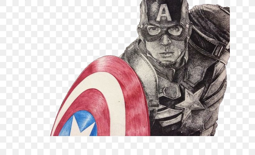 Captain America Drawing Cartoon Painting Illustration, PNG, 658x500px, Captain  America, Captain America The Winter Soldier, Cartoon,
