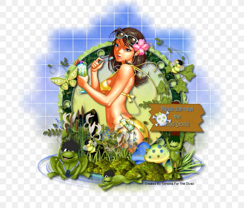 Illustration Graphics Character Flower Fiction, PNG, 700x700px, Character, Art, Fiction, Fictional Character, Flower Download Free