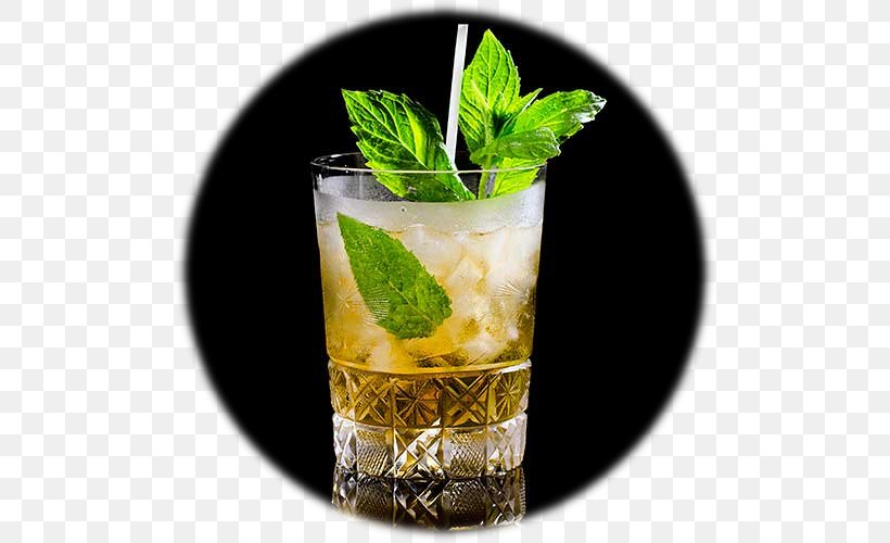 Mint Julep Mojito Cocktail Garnish, PNG, 500x500px, Mint Julep, Alcoholic Beverages, Cocktail, Cocktail Garnish, Cuba Libre Download Free