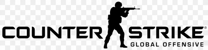 Counter-Strike: Global Offensive Counter-Strike: Source Video Game League Of Legends, PNG, 1060x256px, Counterstrike Global Offensive, Black And White, Brand, Counterstrike, Counterstrike Source Download Free