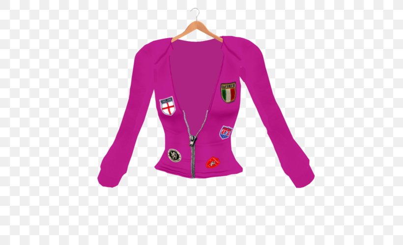 Sleeve Pink Jacket Softshell Blue, PNG, 500x500px, Sleeve, Blue, Clothing, Fashion, Green Download Free