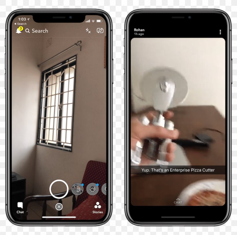 Smartphone IPhone X Mobile App Snapchat Application Software, PNG, 1005x995px, Smartphone, Android, Blackberry, Communication Device, Computer Program Download Free