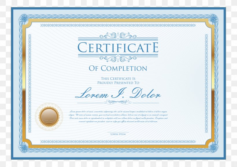 Coral Springs Economic Development, PNG, 1200x850px, Academic Certificate, Blue, Brand, Diploma, Document Download Free