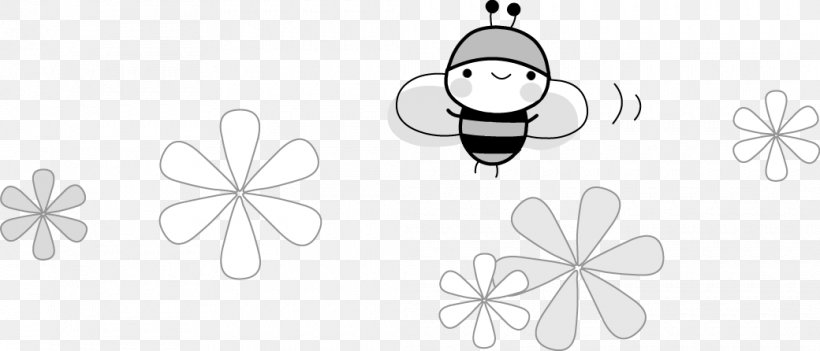Drawing /m/02csf Line Art Petal Clip Art, PNG, 1040x446px, Drawing, Area, Artwork, Black, Black And White Download Free