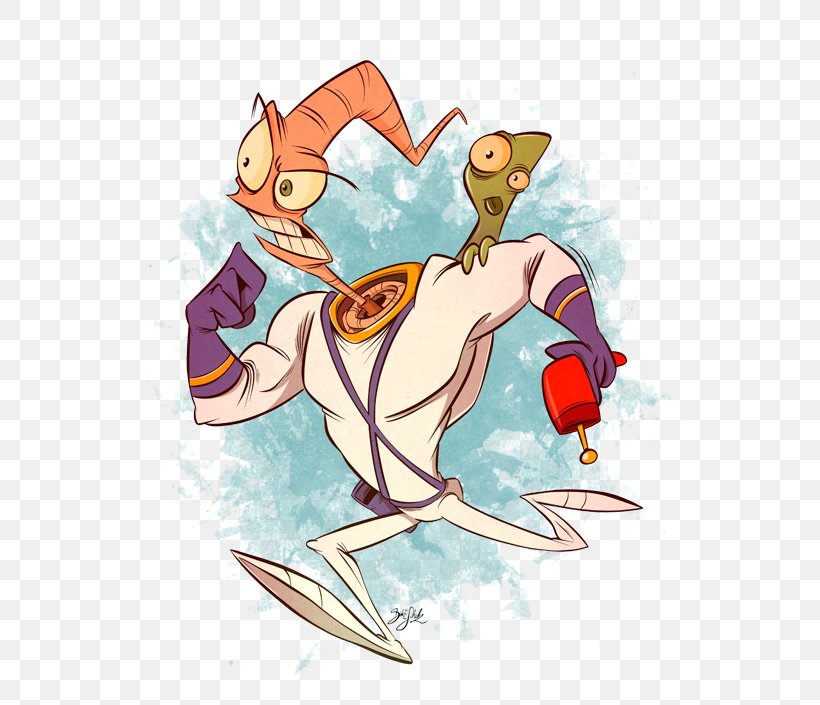 Earthworm Jim 2 Video Game, PNG, 545x705px, Watercolor, Cartoon, Flower, Frame, Heart Download Free