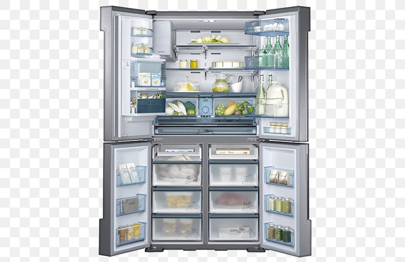 Samsung Chef RF34H9960S4 Refrigerator Refrigeration Door Home Appliance, PNG, 560x530px, Samsung Chef Rf34h9960s4, Cubic Foot, Display Case, Door, Energy Star Download Free