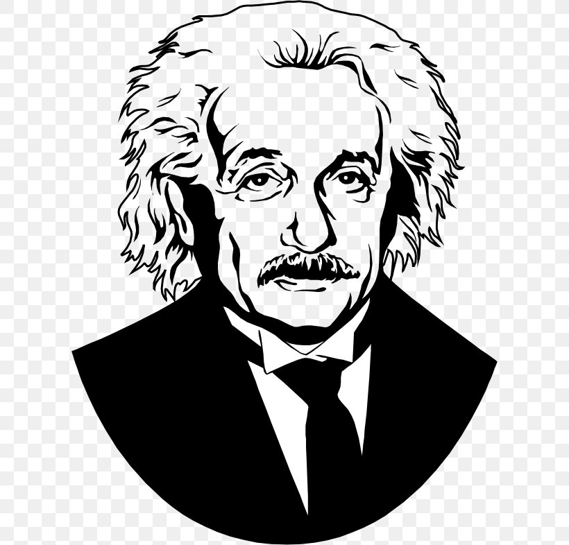 Albert Einstein Scientist Silhouette, PNG, 614x786px, Watercolor, Cartoon, Flower, Frame, Heart Download Free