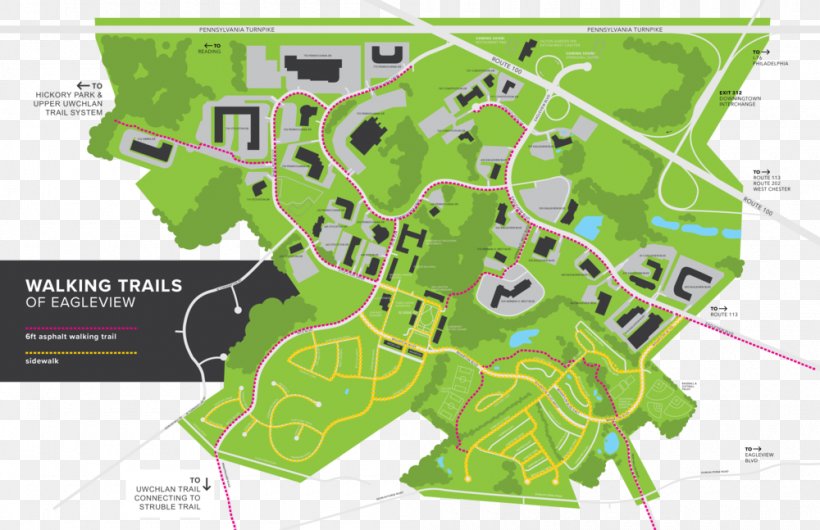 Eagleview Town Center Map Exton Eagleview Boulevard, PNG, 1000x647px, Map, Area, Exton, Land Lot, Pennsylvania Download Free