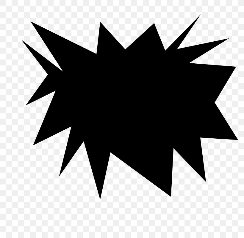 Explosion Free Content Chemical Explosive Clip Art, PNG, 800x800px, Explosion, Black, Black And White, Bomb, Cartoon Download Free