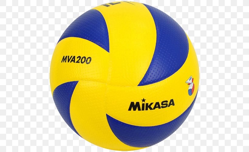 Mikasa Sports Beach Volleyball Mikasa MVA 200, PNG, 500x500px, Mikasa Sports, Ball, Ball Game, Beach Volleyball, Football Download Free