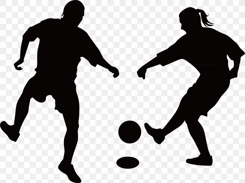 Silhouette Football Illustration, PNG, 2622x1954px, Silhouette, Cartoon, Child, Football, Football Player Download Free