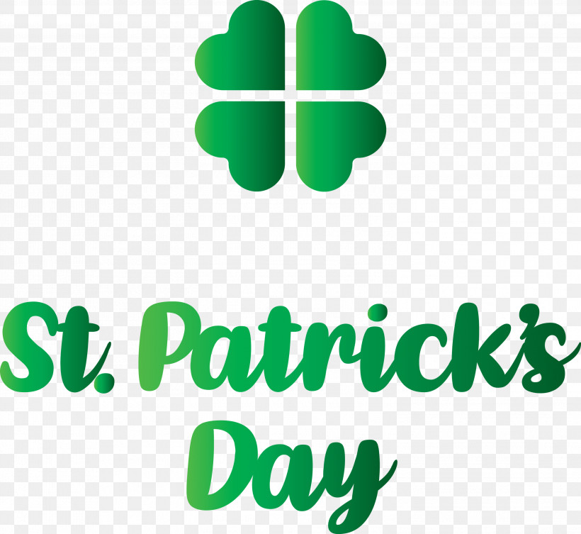 St Patricks Day Saint Patrick, PNG, 2999x2756px, St Patricks Day, Green, Leaf, Line, Logo Download Free