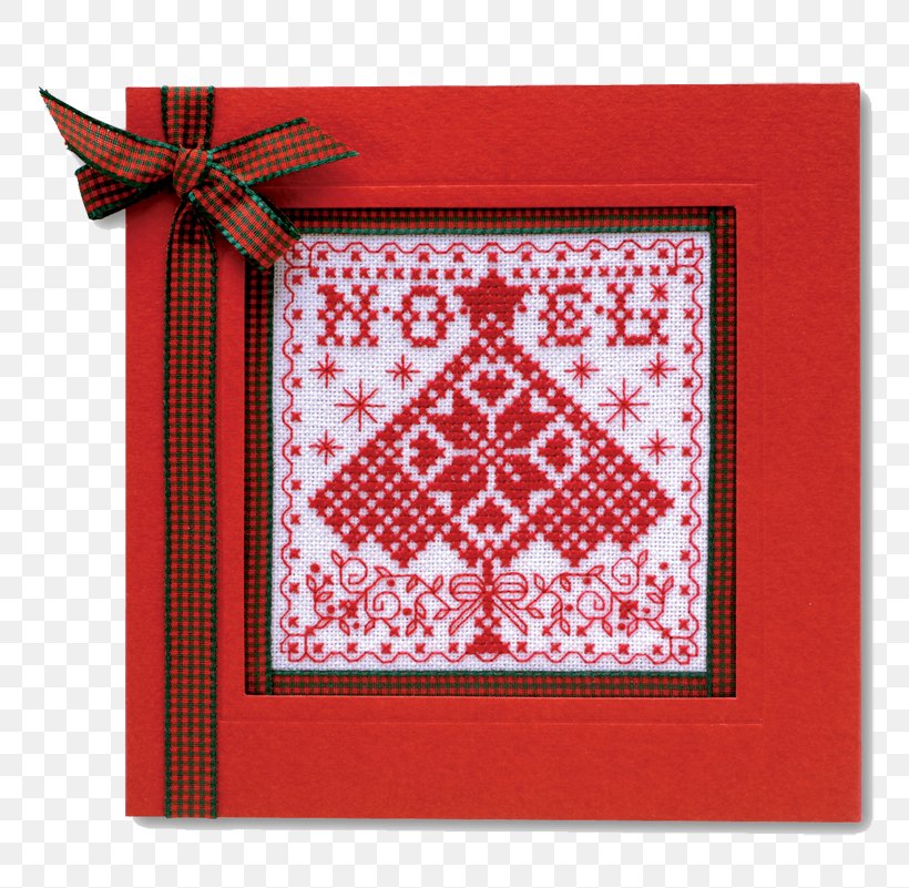 Christmas Greeting & Note Cards Cross-stitch Pattern, PNG, 800x801px, Christmas, Anniversary, Birthday, Crossstitch, Gift Download Free