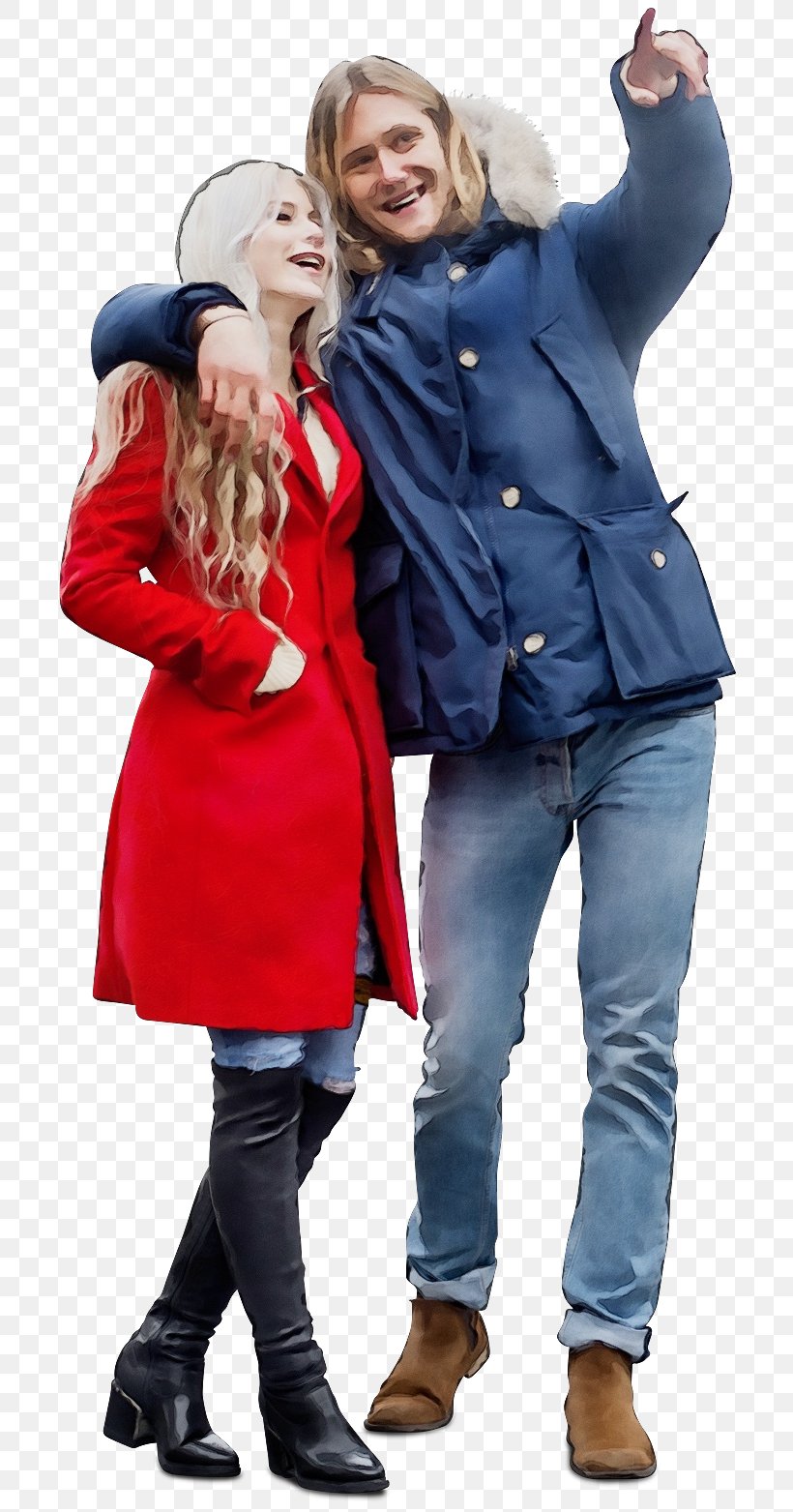 Clothing Red Standing Outerwear Coat, PNG, 720x1563px, Watercolor, Clothing, Coat, Fashion, Fur Download Free