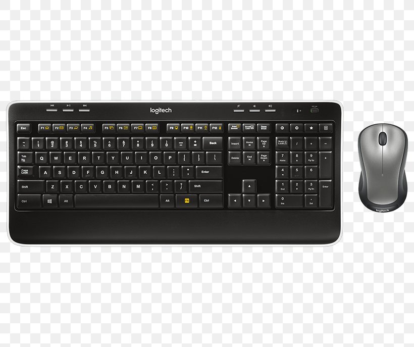 Computer Keyboard Computer Mouse Laptop Wireless Keyboard Logitech, PNG, 800x687px, Computer Keyboard, Computer, Computer Accessory, Computer Component, Computer Mouse Download Free