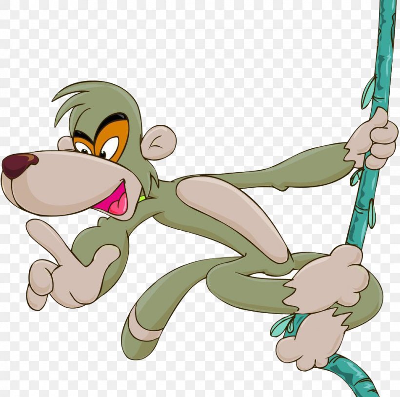 Baby Monkeys Cartoon Clip Art, PNG, 972x966px, Monkey, Animal, Animated Cartoon, Animation, Art Download Free