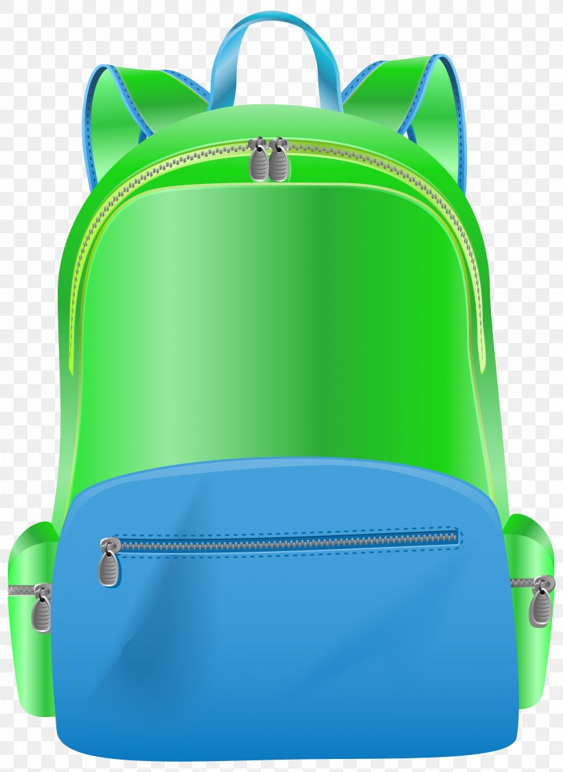 Backpack Green Blue Image Clip Art, PNG, 5826x8000px, Backpack, Azure, Bag, Baggage, Blue Download Free