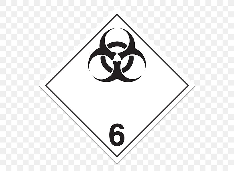 Biological Hazard Clip Art Vector Graphics Sticker Decal, PNG, 600x600px, Biological Hazard, Area, Black And White, Decal, Hazard Download Free