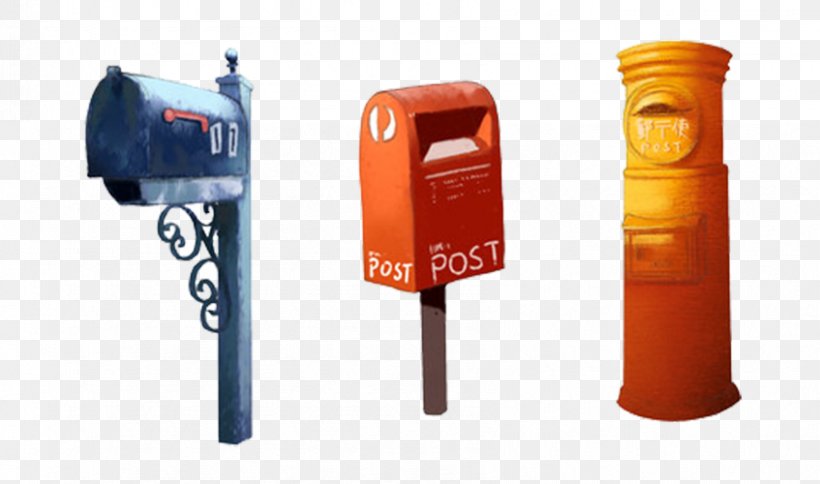 Mail Post Box Post-office Box, PNG, 847x500px, Mail, Box, Cartoon, Cylinder, Letter Download Free