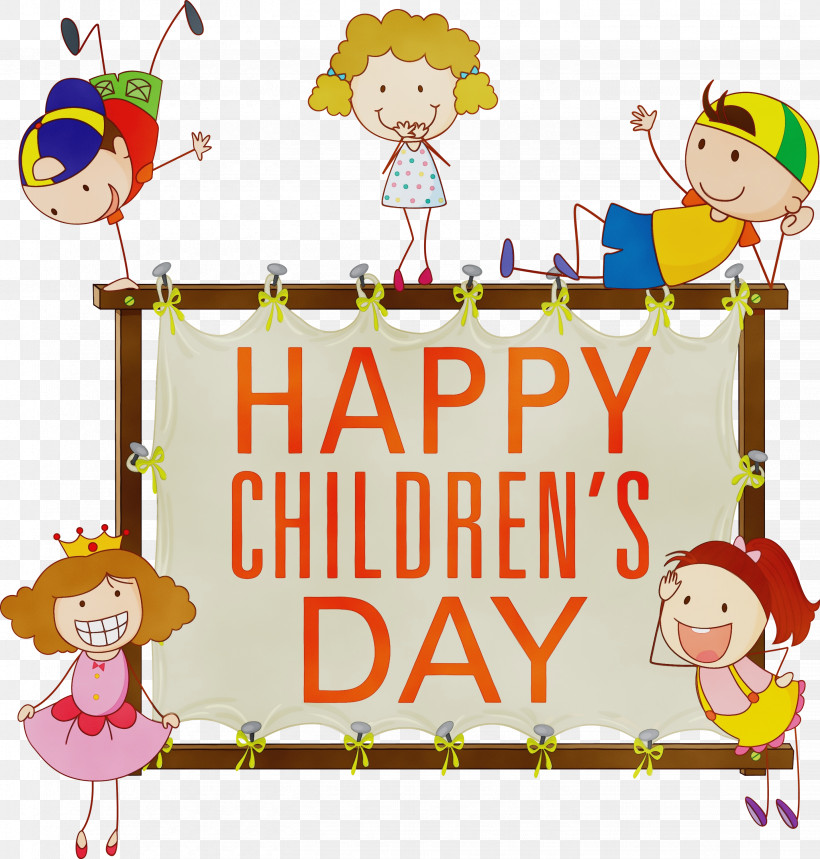 Picture Frame, PNG, 2862x3000px, Happy Childrens Day, Drawing, Line Art, Paint, Painting Download Free