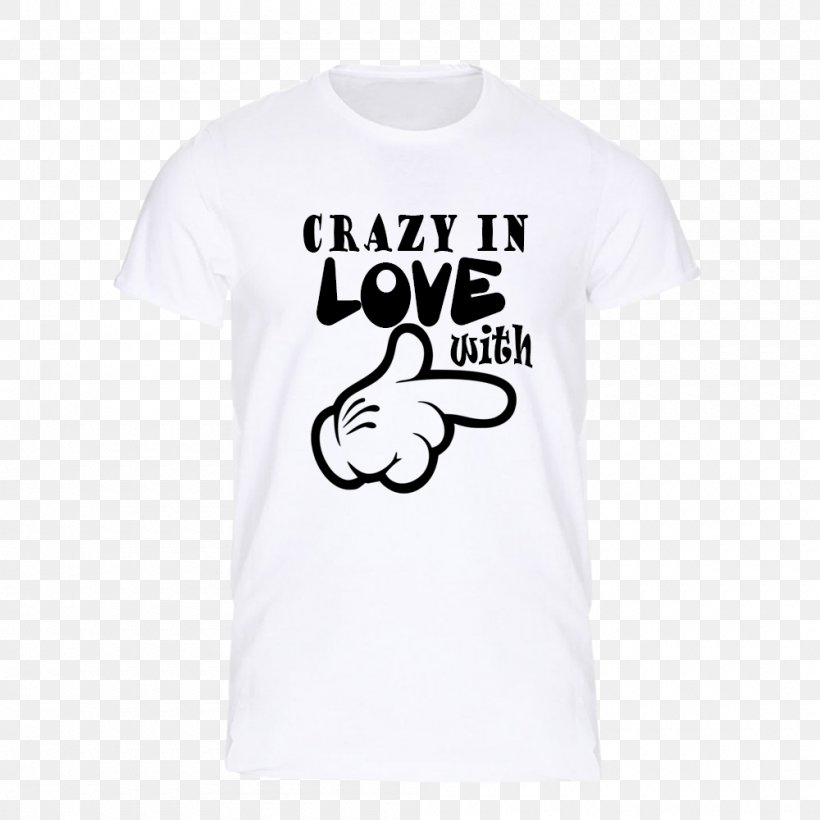 Printed T-shirt White Sleeve, PNG, 1000x1000px, Tshirt, Active Shirt, Black, Brand, Clothing Download Free