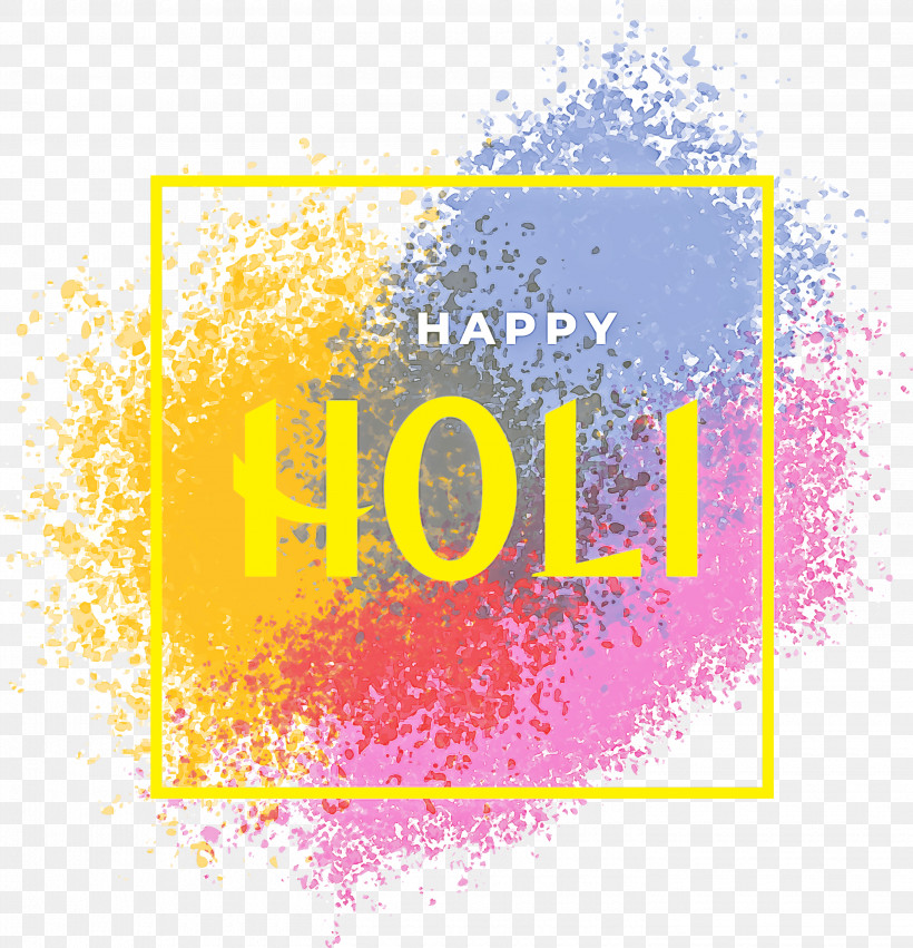 Happy Holi, PNG, 2890x3000px, Happy Holi, Line, Logo, Material Property, Text Download Free