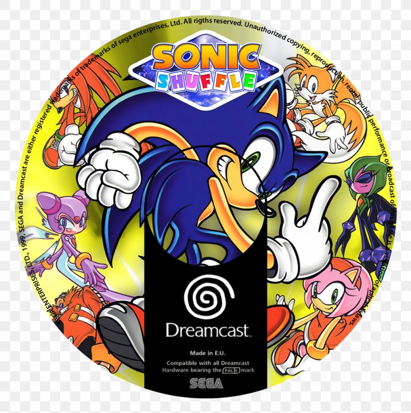 Sonic Shuffle Sonic Adventure Sonic The Hedgehog Wii Shenmue, PNG, 1016x1020px, Sonic Shuffle, Compact Disc, Dreamcast, Legacy Of Kain Soul Reaver, Rayman Download Free