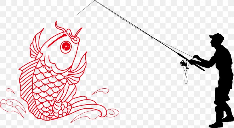 Fishing Fish Hook Clip Art, PNG, 1764x966px, Watercolor, Cartoon, Flower, Frame, Heart Download Free
