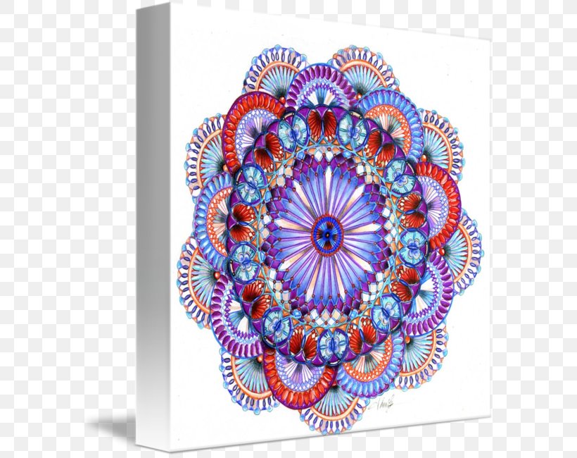 Mandala Fractal Art Spiral Kaleidoscope, PNG, 589x650px, Mandala, Art, Color, Coloring Book, Fractal Download Free