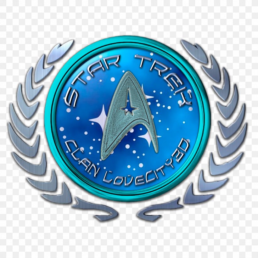 United Federation Of Planets Star Trek: Klingon Academy Image, PNG, 1024x1024px, United Federation Of Planets, Brand, Decal, Electric Blue, Emblem Download Free
