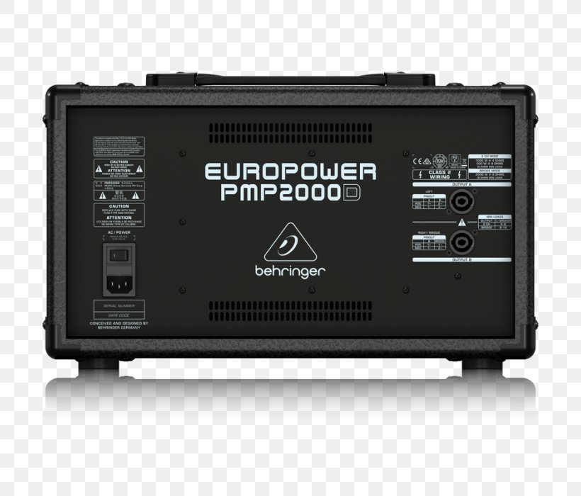 Microphone BEHRINGER Europower PMP2000D Audio Mixers Behringer PMP500MP3 Europower Powered Mixer, PNG, 700x700px, Watercolor, Cartoon, Flower, Frame, Heart Download Free