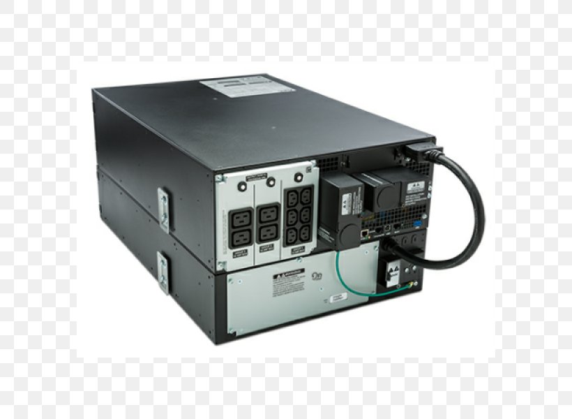APC Smart-UPS SRT 6000VA RM Rackmount UPS, PNG, 600x600px, 19inch Rack, Ups, Apc By Schneider Electric, Apc Smartups, Category 6 Cable Download Free