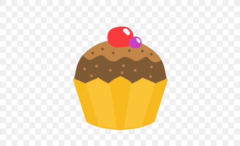 Cupcake American Muffins Illustration Chocolate, PNG, 500x500px, Cupcake, American Muffins, Baking, Baking Cup, Cake Download Free