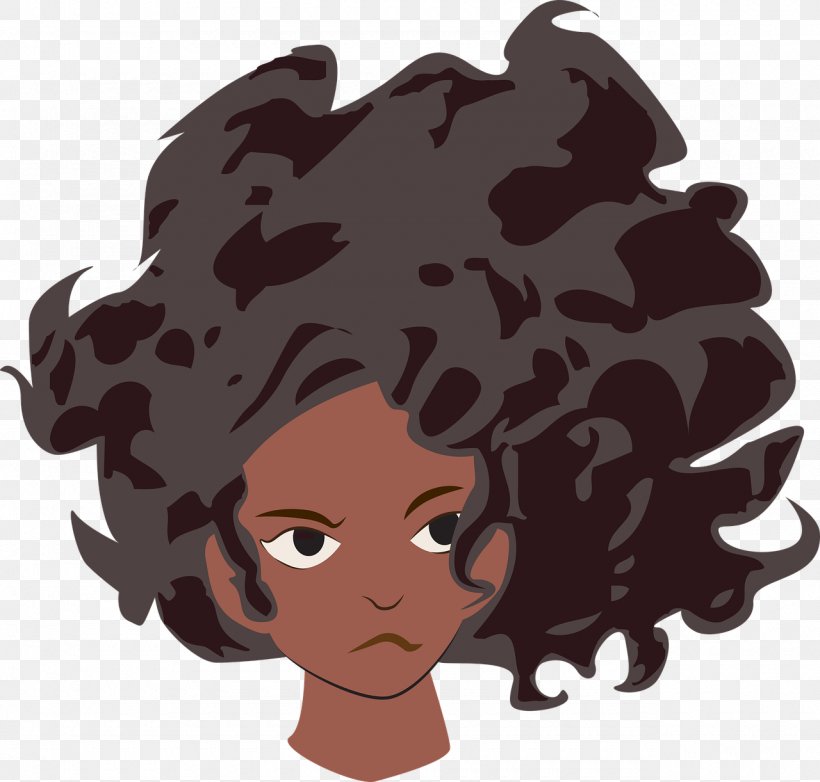 Good Hair Woman Cartoon T-shirt, PNG, 1280x1222px, Good Hair, African American, Afrotextured Hair, Art, Black Download Free