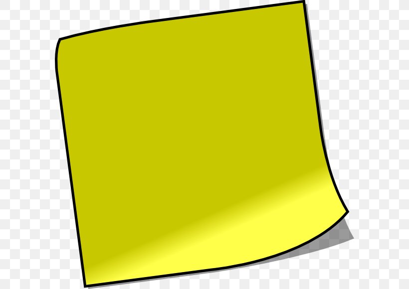 Post-it Note Clip Art Image Vector Graphics, PNG, 600x580px, Postit Note, Adhesive, Area, Envelope, Green Download Free