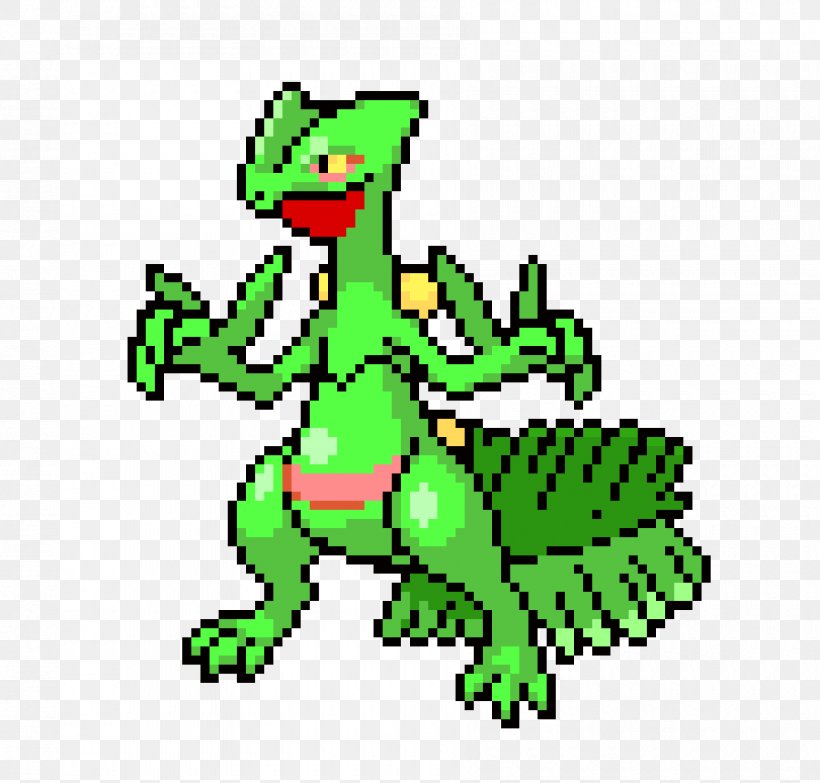 Sceptile Pixel Art Grovyle Pokémon, PNG, 900x860px, Sceptile, Animal Figure, Area, Art, Artwork Download Free