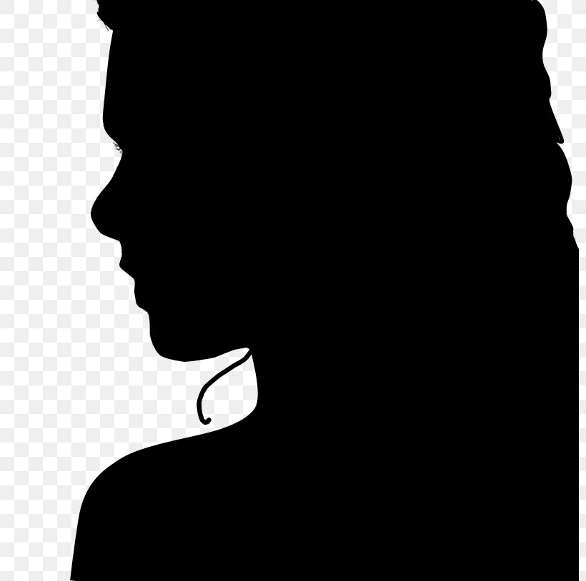 Silhouette Light Black And White, PNG, 800x814px, Silhouette, Beauty, Black, Black And White, Cheek Download Free