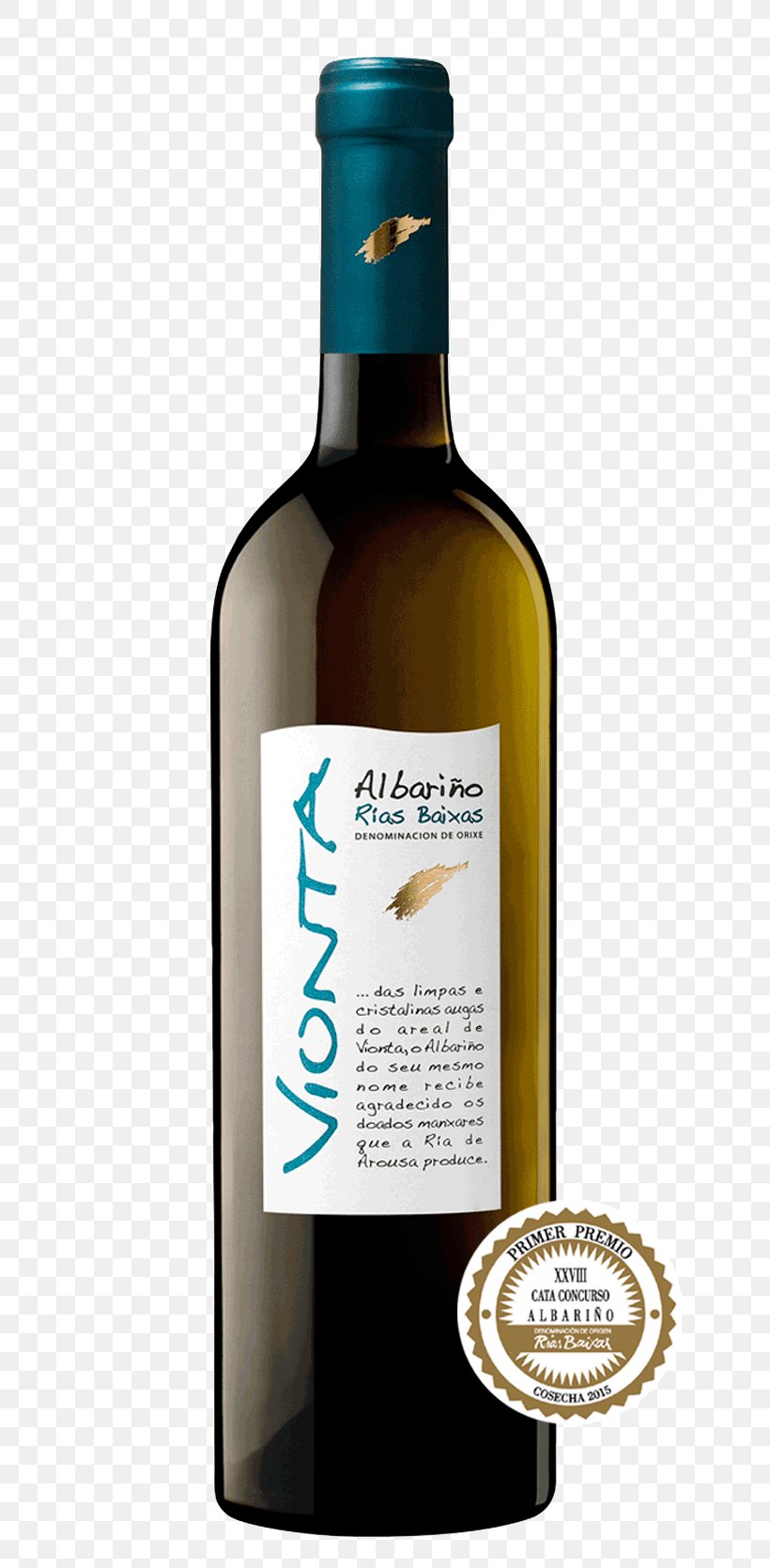 Albariño Rías Baixas DO White Wine Liqueur, PNG, 800x1670px, Wine, Alcoholic Beverage, Bottle, Common Grape Vine, Distilled Beverage Download Free