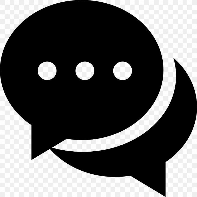 Online Chat Conversation, PNG, 980x980px, Online Chat, Black, Black And White, Bubble, Chat Room Download Free