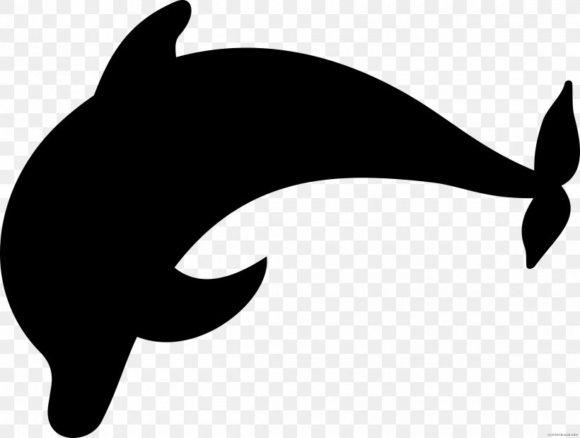 Dolphin Silhouette Clip Art, PNG, 2400x1813px, Dolphin, Art, Black, Black And White, Carnivoran Download Free