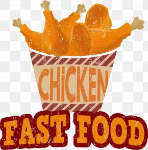 Vector Bucket Of Chicken - Fried Chicken French Fries Euclidean Vector PNG