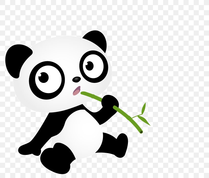 Giant Panda T-shirt Bear Google Panda Clip Art, PNG, 800x700px, Giant Panda, Algorithm, Artwork, Bear, Black Download Free