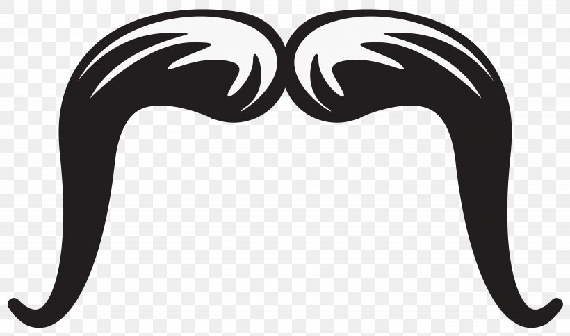 Movember Handlebar Moustache Clip Art, PNG, 5853x3456px, Movember, Beard, Black, Black And White, Clip Art Download Free