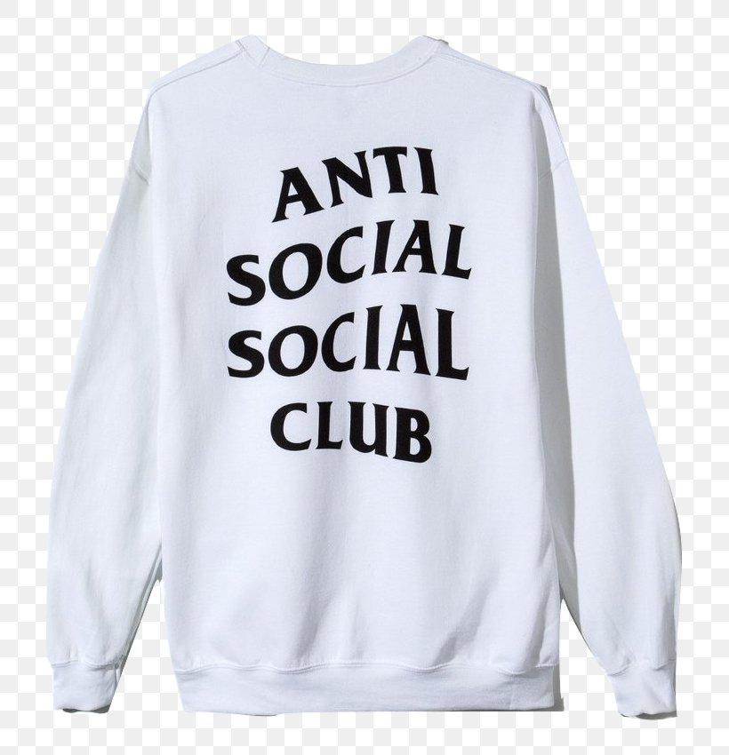 Anti Social Social Club T-shirt Hoodie Anti-social Behaviour Streetwear, PNG, 787x850px, Anti Social Social Club, Active Shirt, Antisocial Behaviour, Bathing Ape, Bluza Download Free
