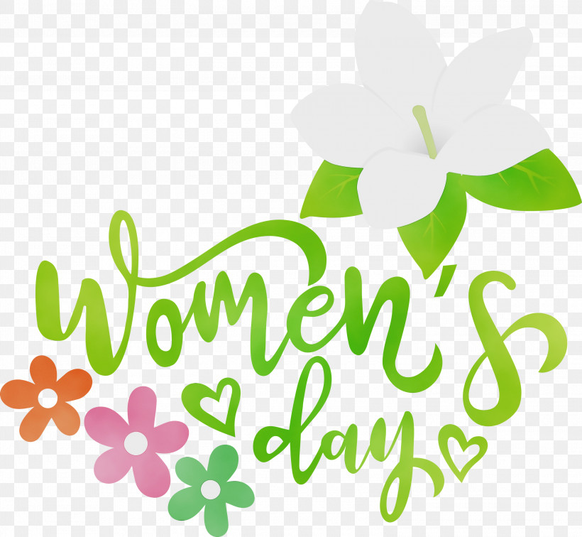 Floral Design, PNG, 3000x2768px, Womens Day, Floral Design, Green, Happy Womens Day, Leaf Download Free