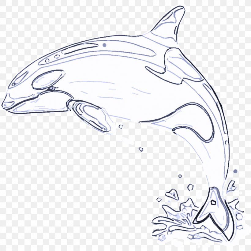 Bottlenose Dolphin Dolphin Line Art Marine Mammal Cetacea, PNG, 1024x1024px, Bottlenose Dolphin, Cetacea, Coloring Book, Dolphin, Fin Download Free